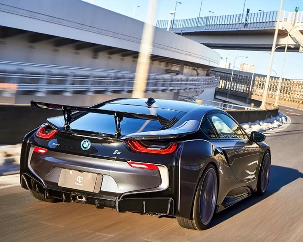 3D Design Carbon Fiber Racing Wing BMW i8 I12