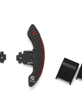 3D Design Carbon Fiber Red Shift Paddle Set for Mini Cooper F54 F56 F60 Automatic                                     - 6101-00323 - Image 2