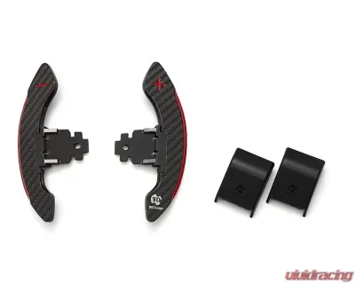 3D Design Carbon Fiber Red Shift Paddle Set for Mini Cooper F54 F56 F60 Automatic - 6101-00323