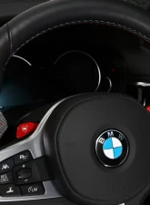 3D Design Carbon Fiber Red Shift Paddle Set for Mini Cooper F54 F56 F60 Automatic                                     - 6101-00323 - Image 10