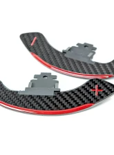 3D Design Dry Carbon Fiber Red Shift Paddle Set                                     - 6101-00333 - Image 5