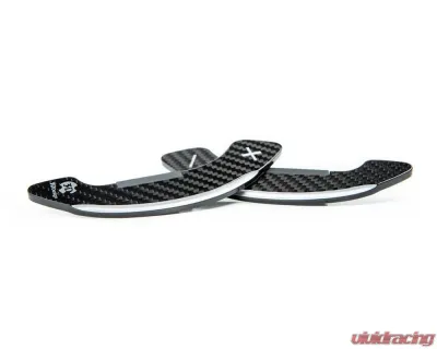 3D Design Carbon Fiber Silver Shift Paddle Set for Mini Cooper F54 F56 F60 2010-2021 - 6101-00342