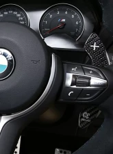 3D Design Carbon Fiber Silver Shift Paddle Set for Mini Cooper F54 F56 F60 2010-2021                                     - 6101-00342 - Image 9