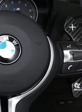 3D Design Carbon Fiber Silver Shift Paddle Set for Mini Cooper F54 F56 F60 2010-2021                                     - 6101-00342 - Image 10