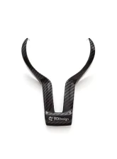 3D Design Carbon Fiber Steering Wheel Trim for BMW M2/M3/M4 (2015-2020) & M5/M6 (2012-2018)                                     - 6302-00111 - Image 2