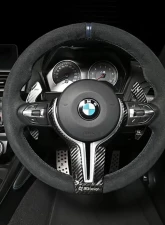 3D Design Carbon Fiber Steering Wheel Trim for BMW M2/M3/M4 (2015-2020) & M5/M6 (2012-2018)                                     - 6302-00111 - Image 4