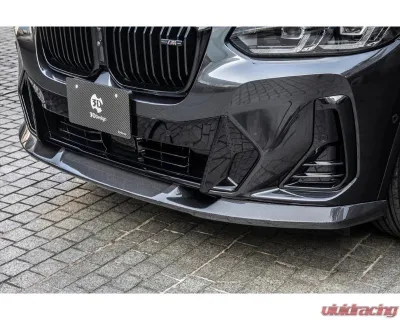 3D Design CFRP LCI M-Sport Front Lip Spoiler - 3101-30121