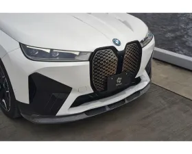 3D Design Carbon Infusion Front Lip Spoiler BMW I20 iX Sport Package M60 2022+