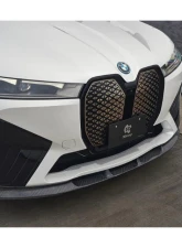 3D Design Carbon Infusion Front Lip Spoiler BMW I20 iX Sport Package M60 2022+                                     - 3101-52012 - Image 7
