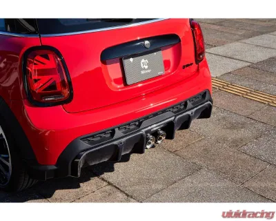 3D Design CFRP Rear Diffuser with PDC Mini John Cooper JCW F56 LCI2 2014-2015 - 3108-25622
