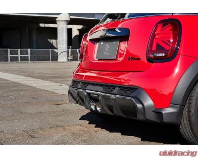 3D Design CFRP Rear Diffuser with PDC Mini John Cooper JCW F56 LCI2 2014-2015 - 3108-25622