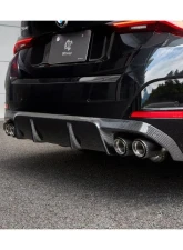 3D Design CFRP M-Sport | i4 Rear Quad Tips Diffuser BMW i4 M-Sport models | i4 M50 2021+                                     - 3108-32622 - Image 3