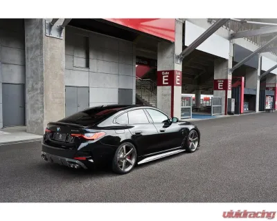 3D Design CFRP M-Sport | i4 Rear Quad Tips Diffuser BMW i4 M-Sport models | i4 M50 2021+ - 3108-32622