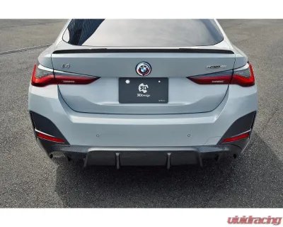 3D Design CFRP Trunk Spoiler - 3109-32612