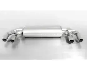 Remus Stainless Steel Axleback Exhaust w/Front Silencer & Polished Tail Pipe Set Volkswagen Golf R 2.0l TSI 2015-2017