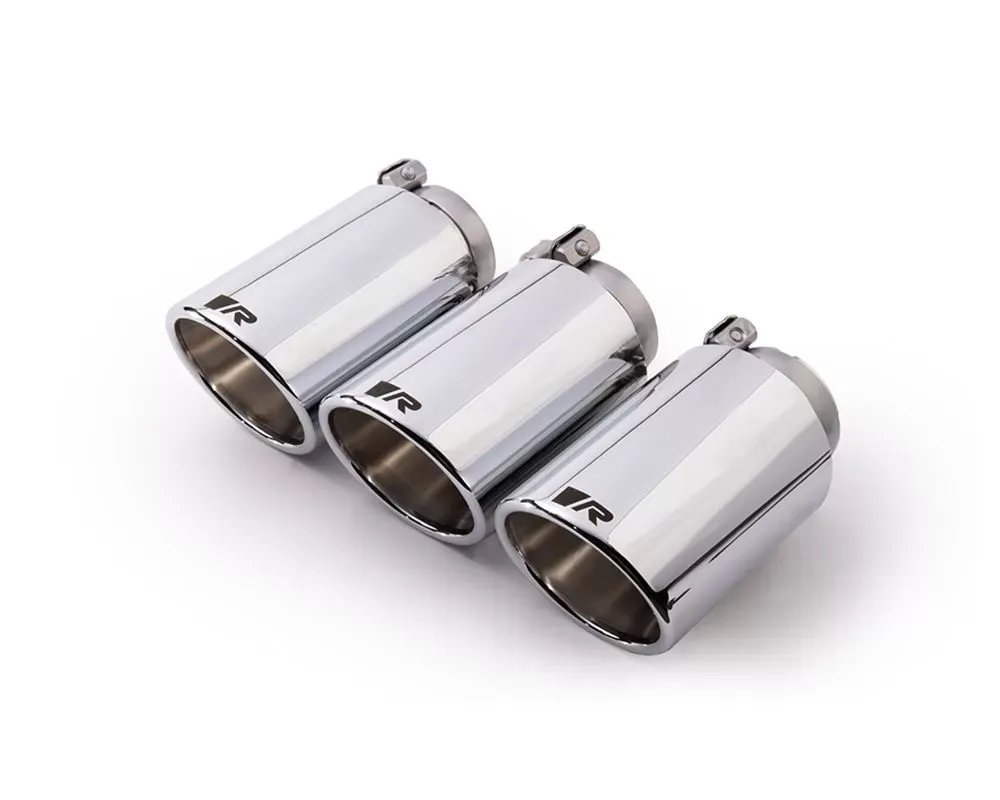 Remus Stainless Steel Tail Pipe (Triple Tip) w/ Adjustable Spherical Clamp Connection Honda Civic Type-R FK8 2018 - 0036 70SR