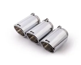 Remus Stainless Steel Tail Pipe (Triple Tip) w/ Adjustable Spherical Clamp Connection Honda Civic Type-R FK8 2018