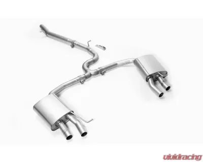 Remus DNF w/  GPF Axle Back Exhaust Tail Pipes Req Volkswagen Golf VIII 8 R Variant 2.0L 2022+ - 956023 0500LR