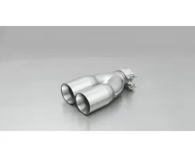 Remus 76mm Straight Cut Chromed Tail Pipe (Single) Seat Toledo 2005