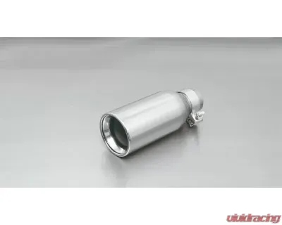 Remus 102mm Rolled Edge Chromed Tail Pipe Set Opel Corsa D 2006 - 0007 70
