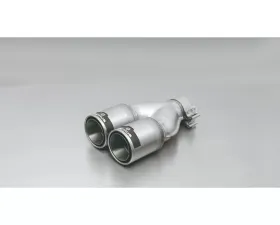 Remus 84mm Straight with Carbon Insert Tail Pipe Set (Pair) Seat Toledo 2005