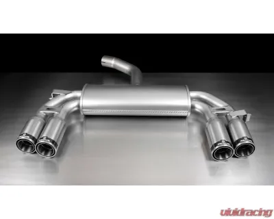 Remus Cat Back Exhaust with 84mm Straight and Carbon Insert Tail Pipe Set Volkswagen Golf 2011 - 955108 1584C