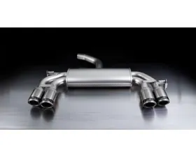 Remus Cat Back Exhaust with 84mm Angled and Carbon Ring Tail Pipe Set Volkswagen Golf VI 2011