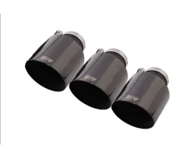 Remus 102mm Angled Stamped Black Chrome Tail Pipe (Single) Honda Civic Type-R FL5 2022+