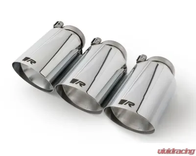 Remus 102mm Angled Stamped Chrome Tail Pipe (Single) Honda Civic Type-R FL5 2022+ - 0436 70SGR