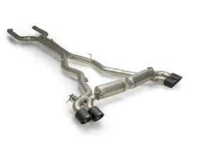 Remus Racing L | R Stainless Steel Non-Resonated Catback Front Section with Integrated Valves BMW M5 F90 2018-2019