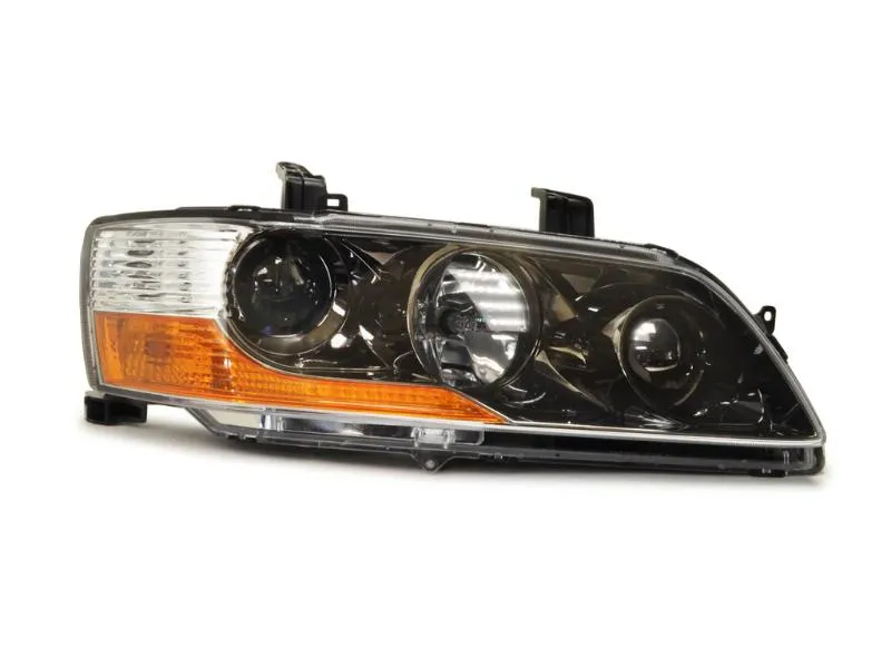 Mitsubishi OEM MR NON-HID Black Chrome Right Side Headlights Evolution 9 JDM 2006-2007 - 8301A408