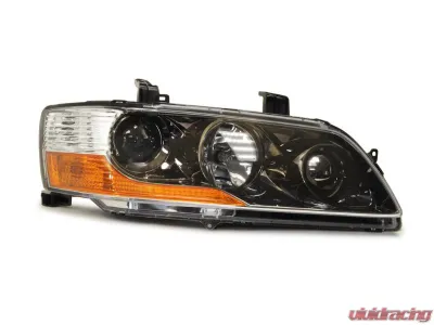 Mitsubishi OEM MR NON-HID Black Chrome Right Side Headlights Evolution 9 JDM 2006-2007 - 8301A408