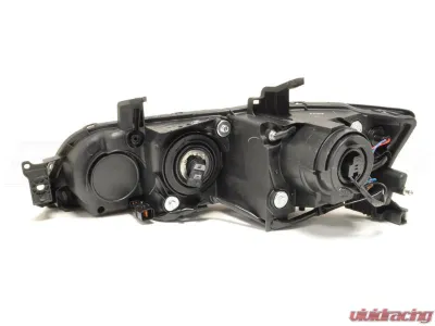 Mitsubishi OEM MR NON-HID Black Chrome Right Side Headlights Evolution 9 JDM 2006-2007 - 8301A408