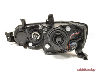 Mitsubishi OEM MR NON-HID Black Chrome Right Side Headlights Evolution 9 JDM 2006-2007 - 8301A408