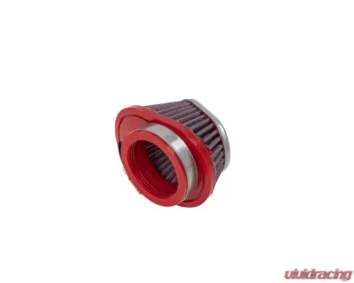 BMC 50mm Inlet | 65mm H Conical Carburetor Filter with Chrome Top - FBPF50-70SS