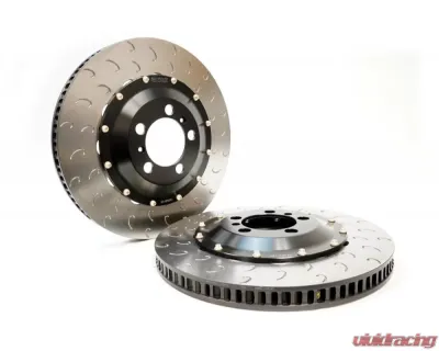 AP Racing Front 408x34mm 2-piece S Vane Competition J Hook Disc Pair Front Porsche 992 GT3 Iron 2022+ - 13.01.20038