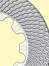 AP Racing Front 408x34mm 2-piece S Vane Competition J Hook Disc Pair Front Porsche 992 GT3 Iron 2022+                                     - 13.01.20038 - Image 2