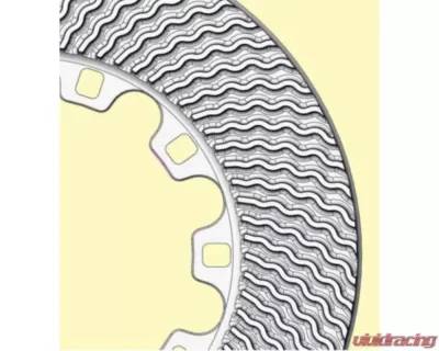 AP Racing Front 408x34mm 2-piece S Vane Competition J Hook Disc Pair Front Porsche 992 GT3 Iron 2022+ - 13.01.20038