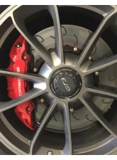 AP Racing Front 408x34mm 2-piece S Vane Competition J Hook Disc Pair Front Porsche 992 GT3 Iron 2022+                                     - 13.01.20038 - Image 6