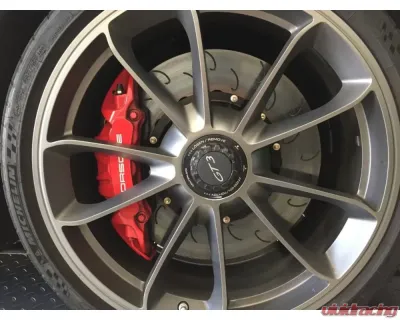 AP Racing Front 408x34mm 2-piece S Vane Competition J Hook Disc Pair Front Porsche 992 GT3 Iron 2022+ - 13.01.20038