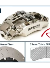 AP Racing Essex Front CP9668-2/3S7L 6 pot 372x34/72V Radi-CAL ENP Competition Brake Kit BMW F87 M2 | M2 Competition | F80 M3 | F82 M4 2014+                                     - 13.01.10046-ENP - Image 10