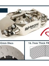 AP Racing Essex Rear CP9449-2/3S4L 4 pot 380x32/72V Radi-CAL ENP Competition Brake Kit Porsche 991.1 | 991.2 GT3 | GT3 RS 2014-2019                                     - 13.01.10074-ENP - Image 13