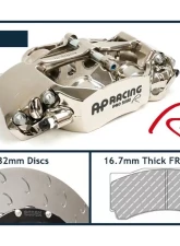 AP Racing Essex Rear CP9450-2/3S4L 4 pot 380x32/72V Radi-CAL ENP Competition Brake Kit Nissan R35 GT-R 2007-2018                                     - 13.01.10077-ENP - Image 7