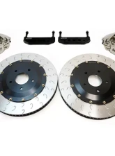 AP Racing Essex Rear CP9451-2/3S4L 4 pot 340x28/60V Radi-CAL ENP Competition Brake Kit Subaru WRX | STI 2015-2021                                     - 13.01.10127-ENP - Image 2