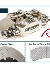 AP Racing Essex Rear CP9449-2/3S4L 4 pot 365x30/72V Radi-CAL ENP Competition Brake Kit - Porsche 997.1 GT3 | 997.2 GT3 | GT3 RS 2007-2012                                     - 13.01.10137-ENP - Image 11