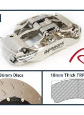 AP Racing Essex Front CP9661-2/3S4L 6 pot 390x36/72V Radi-CAL ENP Competition Brake Kit Porsche 992.1 Turbo 2021+                                     - 13.01.10144-ENP - Image 12