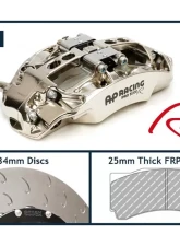AP Racing Essex Front CP9669-2/3S4L 6 pot 394x34/84V Radi-CAL ENP Competition Brake Kit McLaren 620R 2021+                                     - 13.01.10180-ENP - Image 15