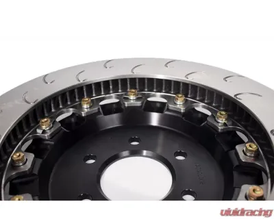 AP Racing Essex Front 350x34mm 2-piece Competition J Hook Disc Pair Honda Civic Type-R 2018-2021 - 13.01.20033