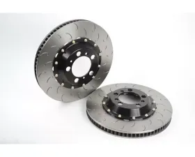 AP Racing Essex Rear 350x28mm 2-piece Competition J Hook Disc Pair Porsche 718 Boxster | Cayman GTS 4.0 2022+
