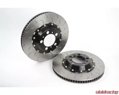 AP Racing Essex Rear 350x28mm 2-piece Competition J Hook Disc Pair Porsche 718 Boxster | Cayman GTS 4.0 2022+ - 13.01.20039